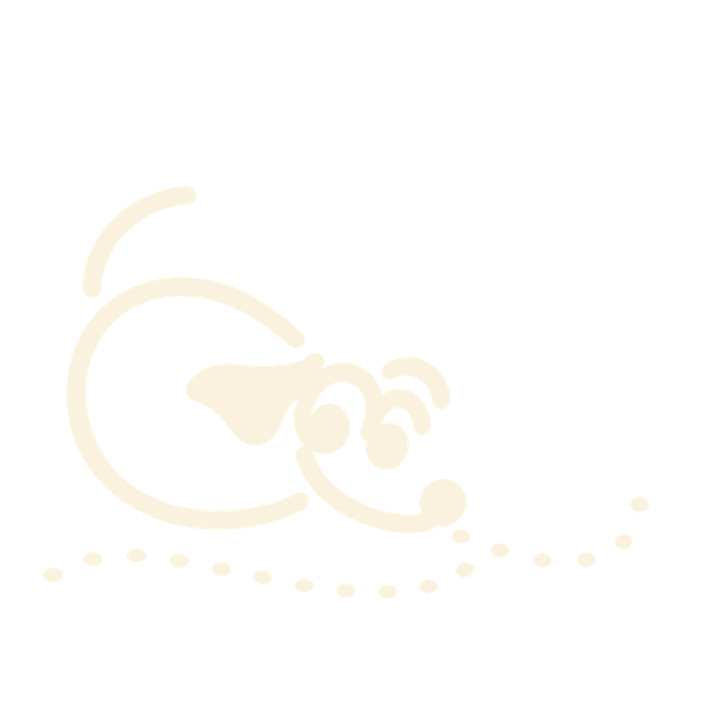 Horus sniffing along a dotted trail — work in progress